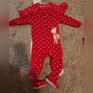 18 month Reindeer pajamas